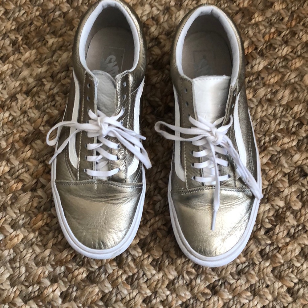 Vans Gold Platform